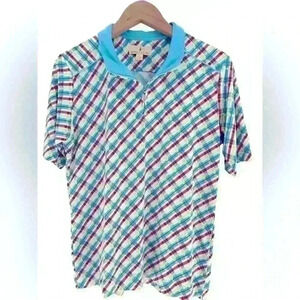 Sport Haley Women’s 1/4 Zip Stretch Golf Polo Size Large